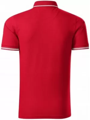 Pánské triko s límečkem MALFINI PREMIUM PERFECTION PLAIN 251 FORMULA RED