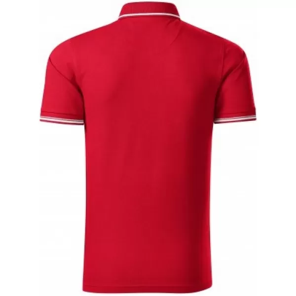  Pánské triko s límečkem MALFINI PREMIUM PERFECTION PLAIN 251 FORMULA RED 