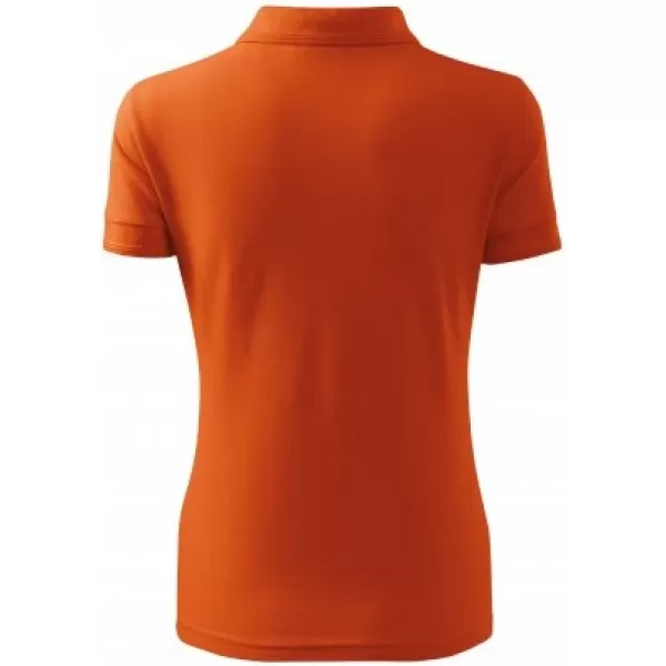  Dámské triko s límečkem MALFINI PIQUE POLO 210 ORANŽOVÁ 