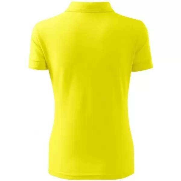  Dámské triko s límečkem MALFINI PIQUE POLO 210 CITRONOVÁ 