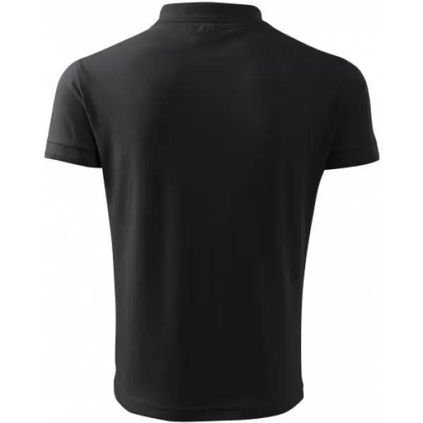  Pánské triko s límečkem MALFINI PIQUE POLO 203 EBONY GRAY 