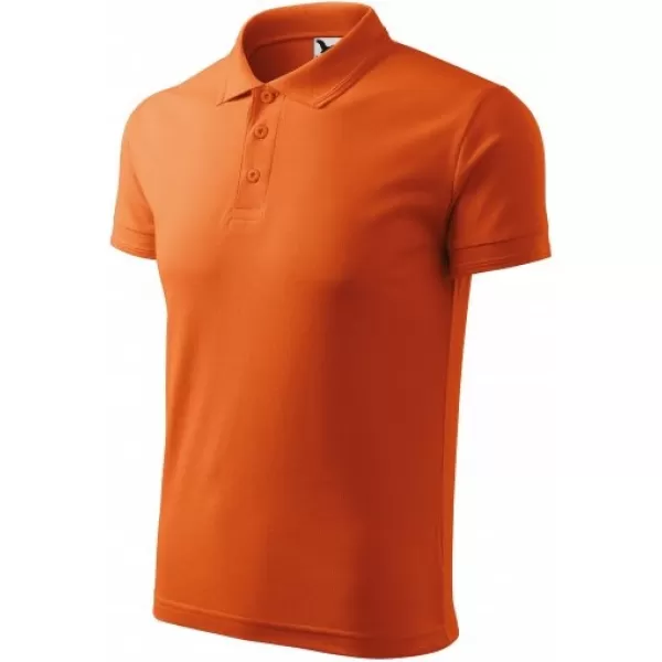  Pánské triko s límečkem MALFINI PIQUE POLO 203 ORANŽOVÁ 