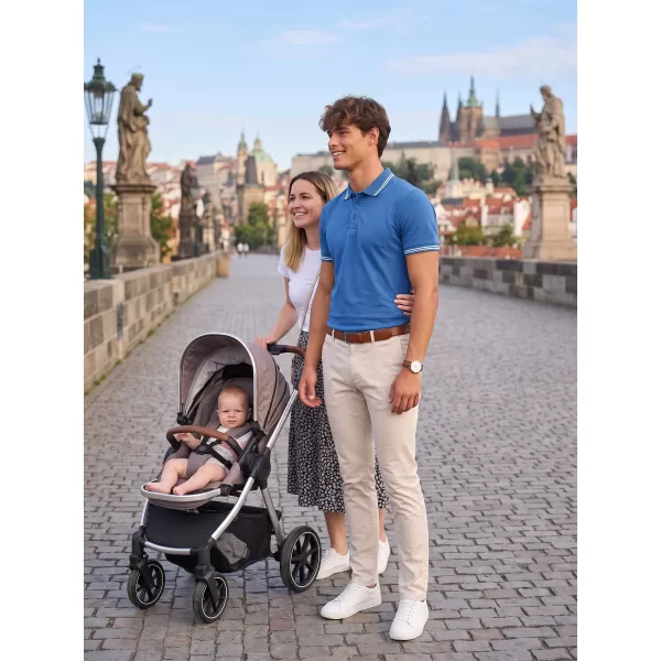  Pánské triko s límečkem MALFINI URBAN 219 AZUROVĚ MODRÁ 
