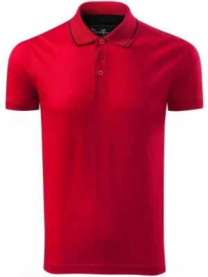 Pánské triko s límečkem MALFINI PREMIUM GRAND 259 FORMULA RED
