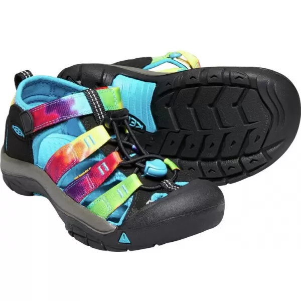  Dětské sandále KEEN NEWPORT H2 JR RAINBOW TIE DYE 