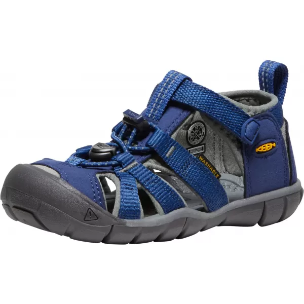  Dětské sandále KEEN SEACAMP II C BLUE DEPTHS/GARGOYLE 