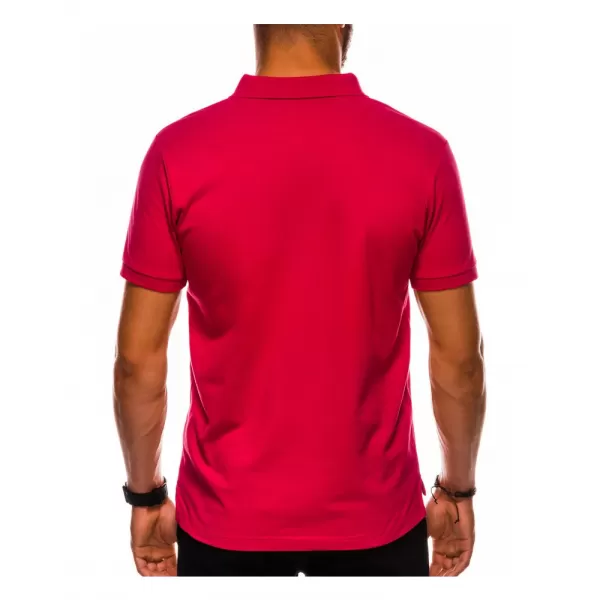  Pánské triko s límečkem OMBRE AS1048 RED 