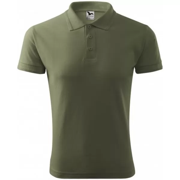  Pánské triko s límečkem MALFINI PIQUE POLO 203 KHAKI 