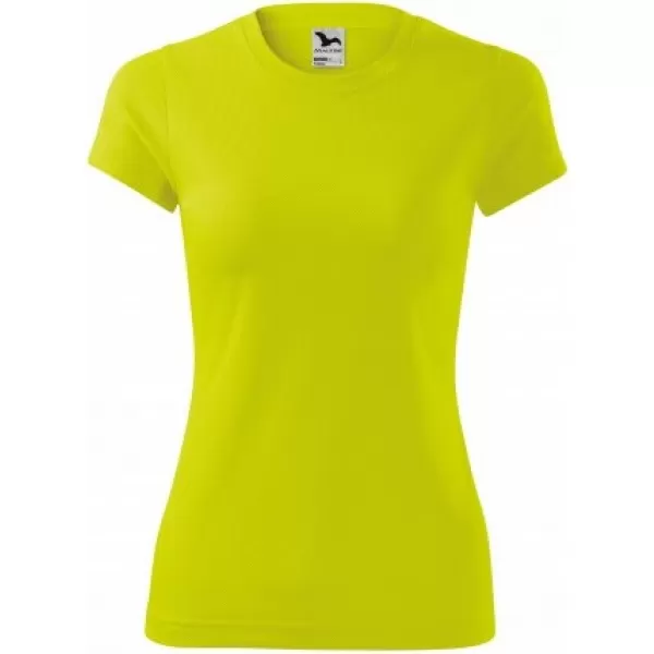  Dámské funkční triko MALFINI FANTASY 140 NEON YELLOW 