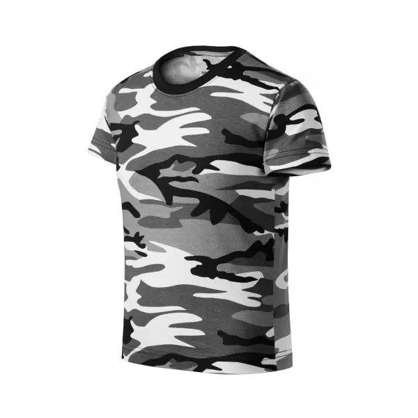 Dětské triko MALFINI CAMOUFLAGE 149 CAMOUFLAGE GRAY 