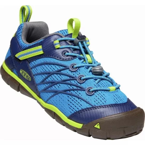  Dětské boty KEEN CHANDLER CNX Y BRILLIANT BLUE/BLUE DEPTHS 