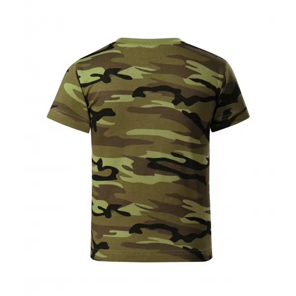  Dětské triko MALFINI CAMOUFLAGE 149 CAMOUFLAGE GREEN 