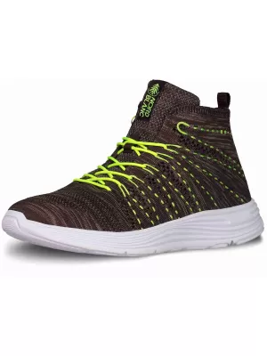 Pánské sportovní boty NORDBLANC BRAZEN NBLC6864 HNĚDÝ NEON