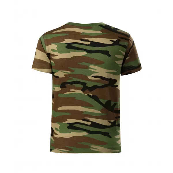  Dětské triko MALFINI CAMOUFLAGE 149 CAMOUFLAGE BROWN 