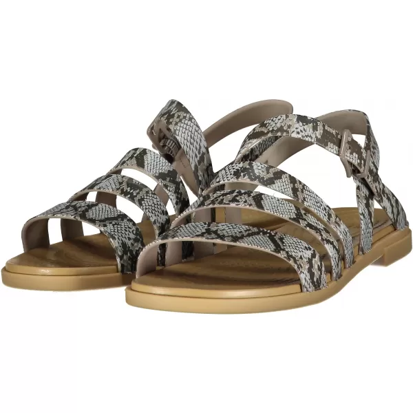  Dámské sandále CROCS TULUM SANDAL W 206107-15W MUSHROOM/STUCCO 