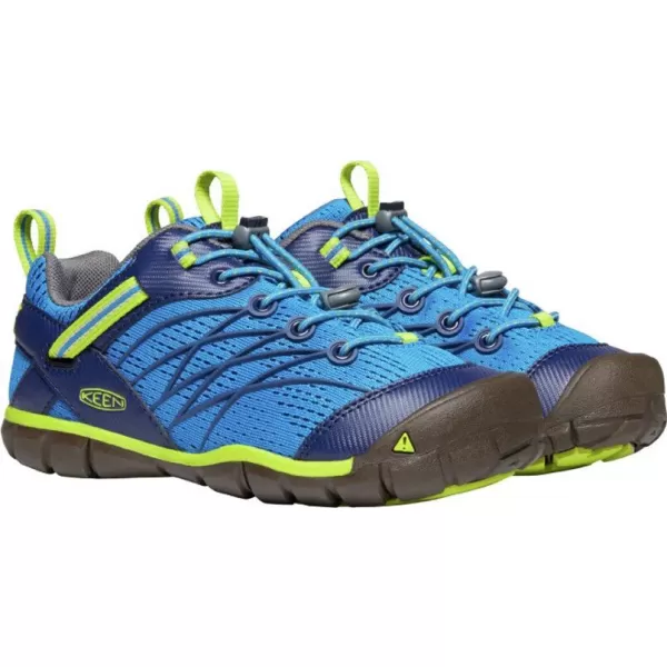  Dětské boty KEEN CHANDLER CNX Y BRILLIANT BLUE/BLUE DEPTHS 