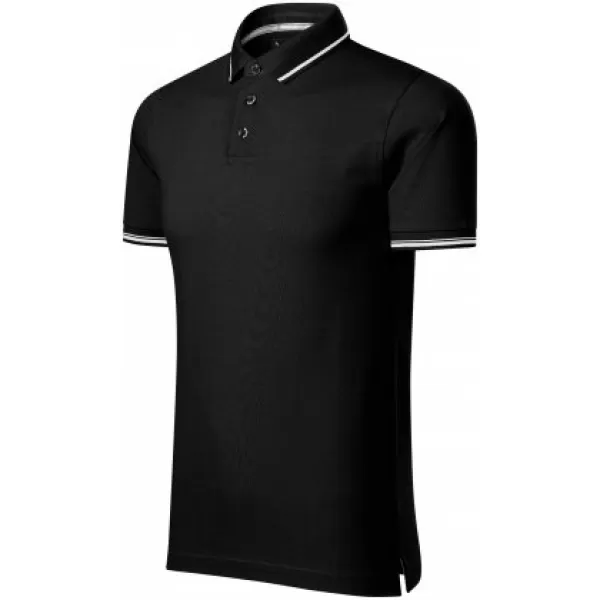  Pánské triko s límečkem MALFINI PREMIUM PERFECTION PLAIN 251 ČERNÁ 