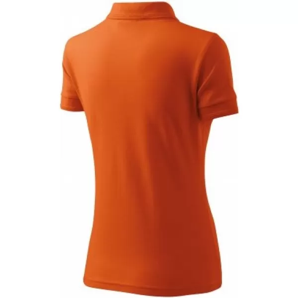  Dámské triko s límečkem MALFINI PIQUE POLO 210 ORANŽOVÁ 