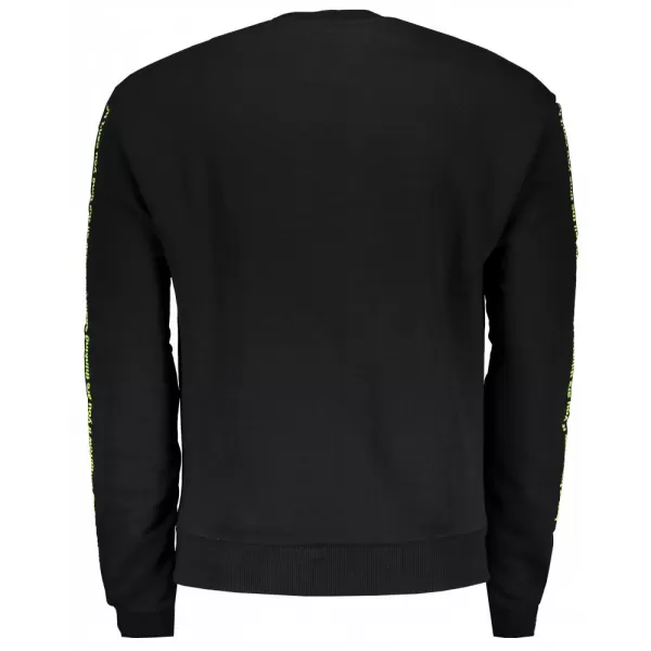  Pánská mikina OMBRE AB1046 BLACK 