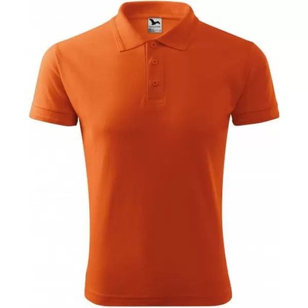  Pánské triko s límečkem MALFINI PIQUE POLO 203 ORANŽOVÁ 