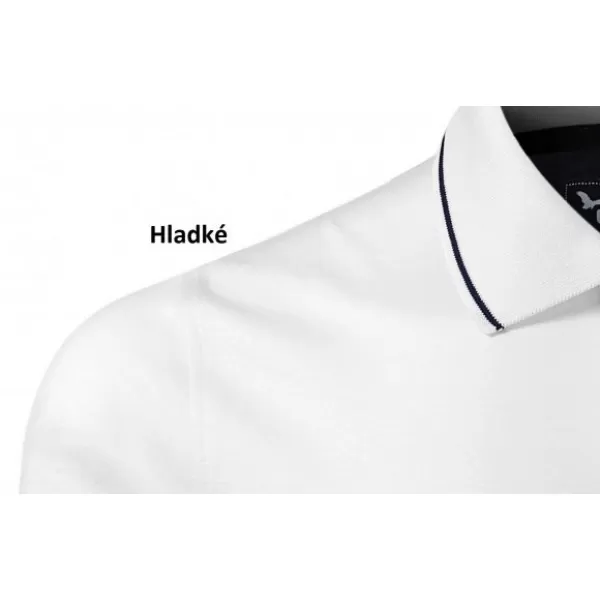  Pánské triko s límečkem MALFINI PREMIUM GRAND 259 BÍLÁ 