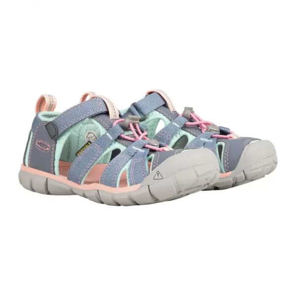  Dětské sandále KEEN SEACAMP II CNX Y FLINT STONE/OCEAN WAVE 