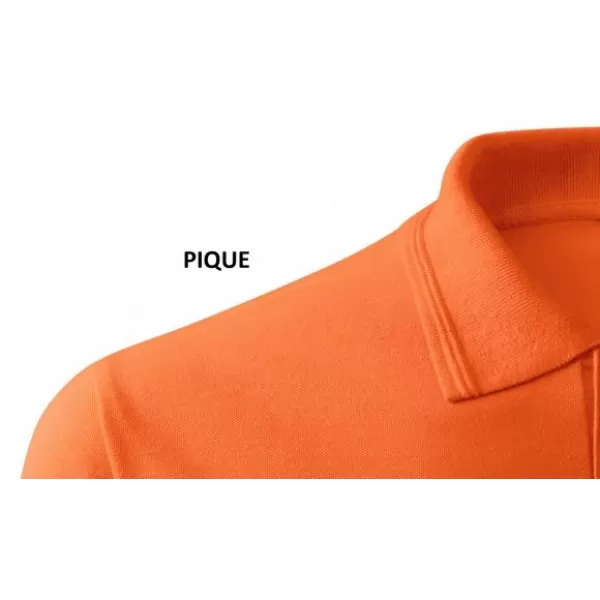  Pánské triko s límečkem MALFINI PIQUE POLO 203 ORANŽOVÁ 