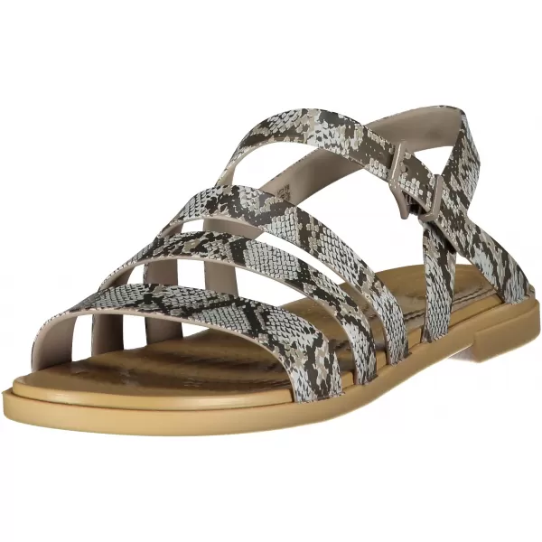 Dámské sandále CROCS TULUM SANDAL W 206107-15W MUSHROOM/STUCCO 