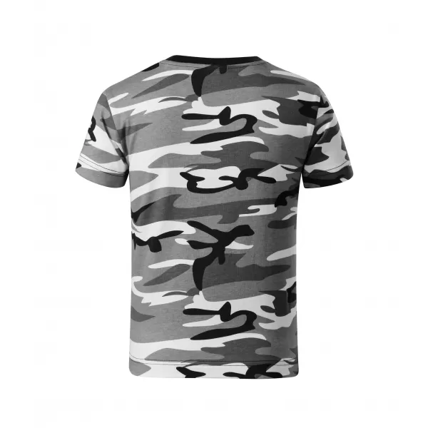  Dětské triko MALFINI CAMOUFLAGE 149 CAMOUFLAGE GRAY 