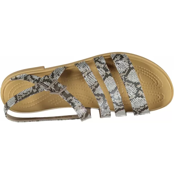  Dámské sandále CROCS TULUM SANDAL W 206107-15W MUSHROOM/STUCCO 