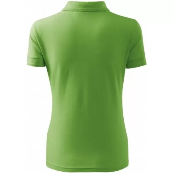  Dámské triko s límečkem MALFINI PIQUE POLO 210 TRÁVOVĚ ZELENÁ 