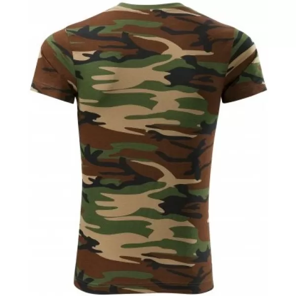  Pánské triko MALFINI CAMOUFLAGE 144 CAMOUFLAGE BROWN 