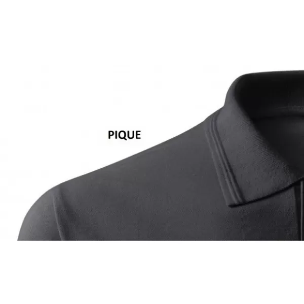  Pánské triko s límečkem MALFINI PIQUE POLO 203 EBONY GRAY 
