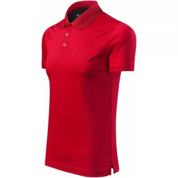  Pánské triko s límečkem MALFINI PREMIUM GRAND 259 FORMULA RED 