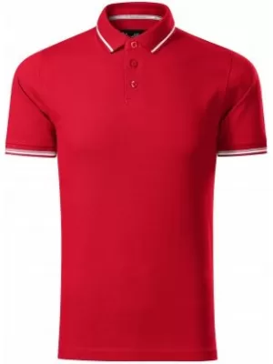 Pánské triko s límečkem MALFINI PREMIUM PERFECTION PLAIN 251 FORMULA RED