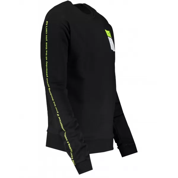  Pánská mikina OMBRE AB1046 BLACK 