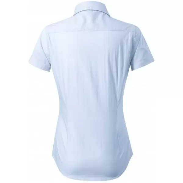  Dámská košile s krátkým rukávem MALFINI PREMIUM FLASH 261 LIGHT BLUE 