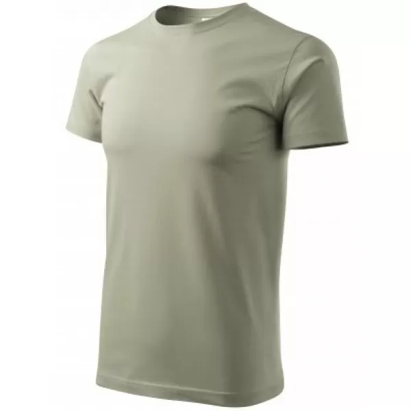  Pánské triko MALFINI BASIC 129 SVĚTLÁ KHAKI 