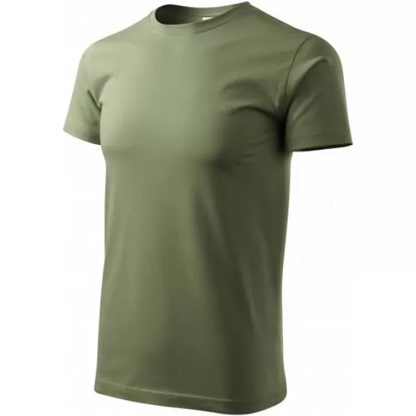  Pánské triko MALFINI HEAVY NEW 137 KHAKI 