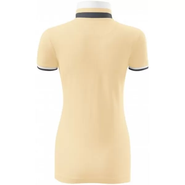  Dámské triko s límečkem MALFINI PREMIUM COLLAR UP 257 BOURBON VANILLA 