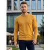 Pánský svetr ALTISPORT KAMIQ MPLS096 ŽLUTÁ