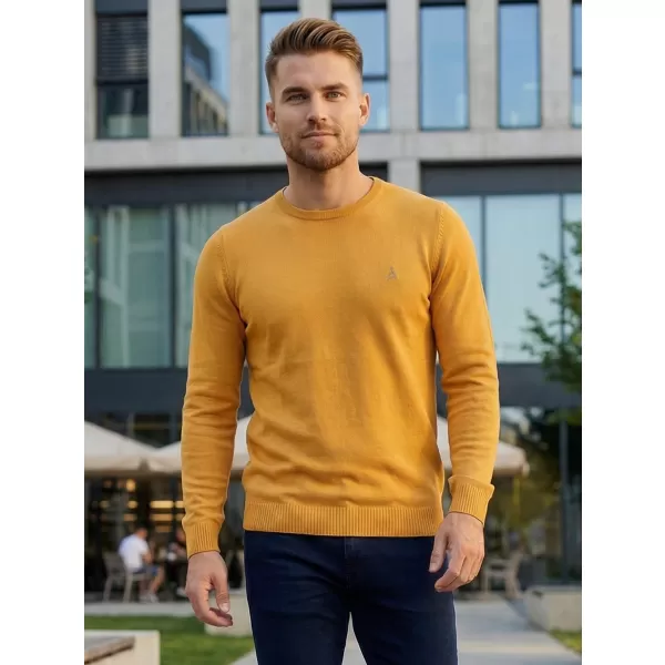  Pánský svetr ALTISPORT KAMIQ MPLS096 ŽLUTÁ 