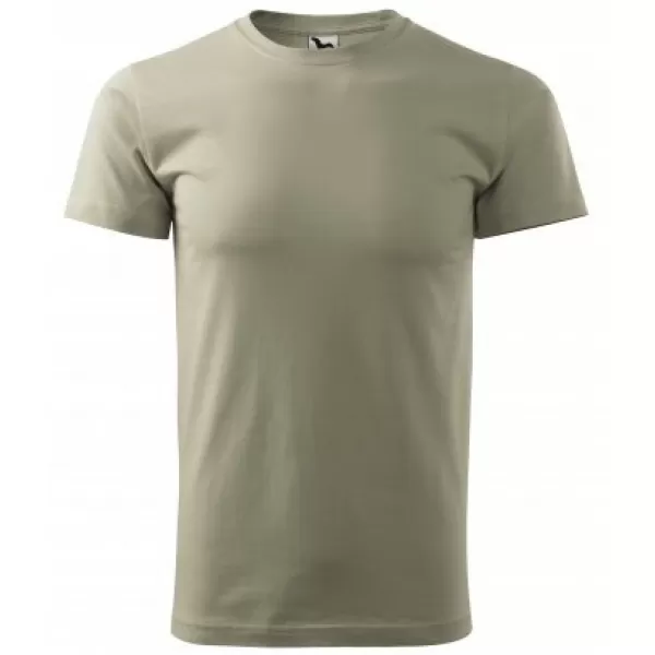  Pánské triko MALFINI BASIC 129 SVĚTLÁ KHAKI 
