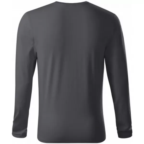  Pánské triko s dlouhým rukávem MALFINI PREMIUM BRAVE 155 LIGHT ANTHRACITE 