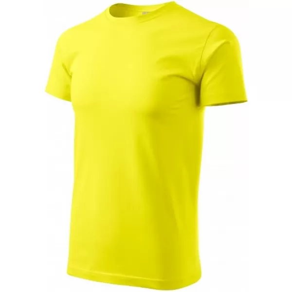  Pánské triko MALFINI HEAVY NEW 137 CITRONOVÁ 