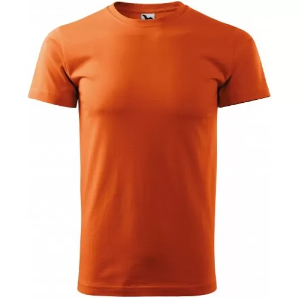  Pánské triko MALFINI HEAVY NEW 137 ORANŽOVÁ 