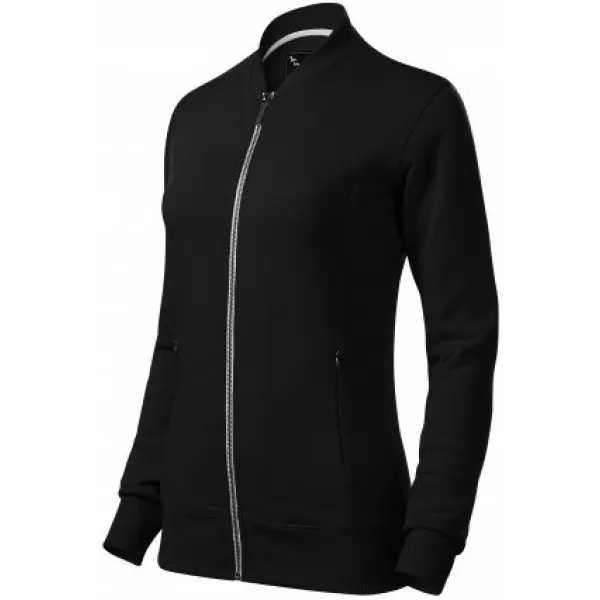  Dámská mikina MALFINI PREMIUM BOMBER 454 ČERNÁ 