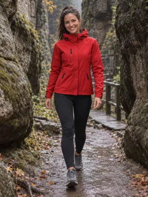 Dámská softshellová bunda MALFINI NANO 532 ČERVENÁ
