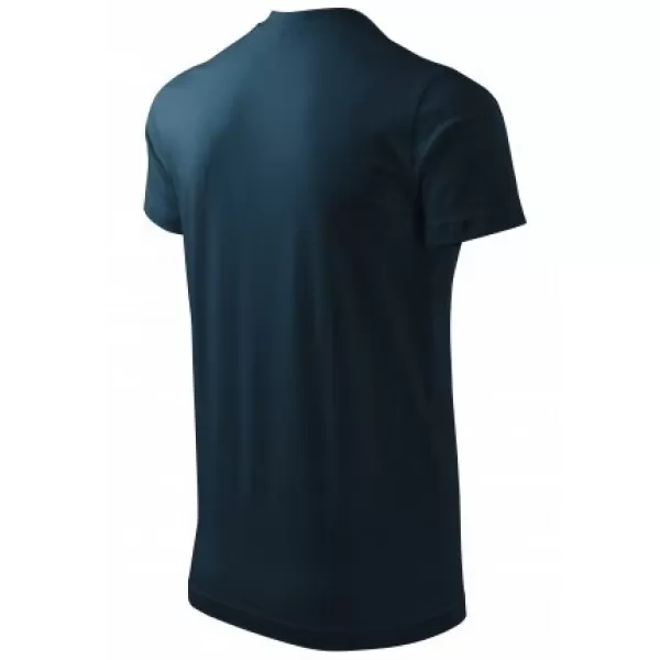  Pánské triko MALFINI HEAVY V-NECK 111 NÁMOŘNÍ MODRÁ 