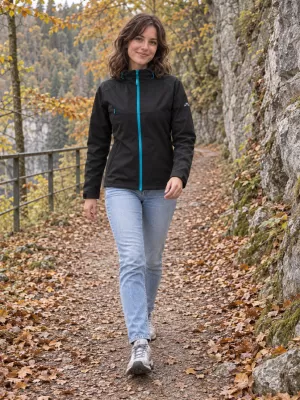 Dámská softshellová bunda MALFINI COOL 514 ČERNÁ